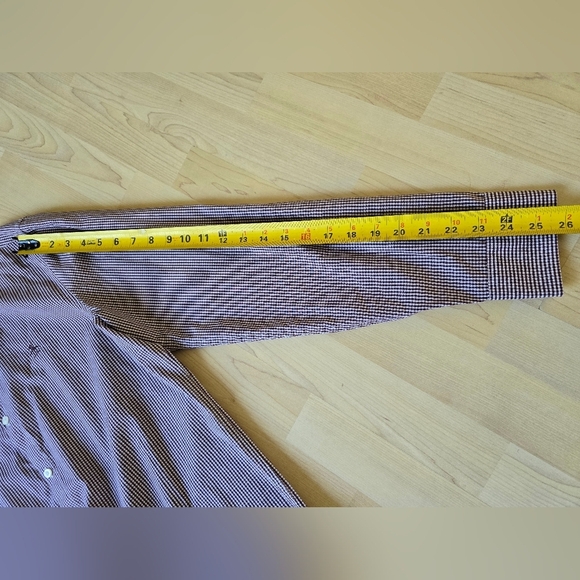 Original Penguin Classic Fit Long Sleeve Dress Shirt Size Medium - Picture 8 of 11